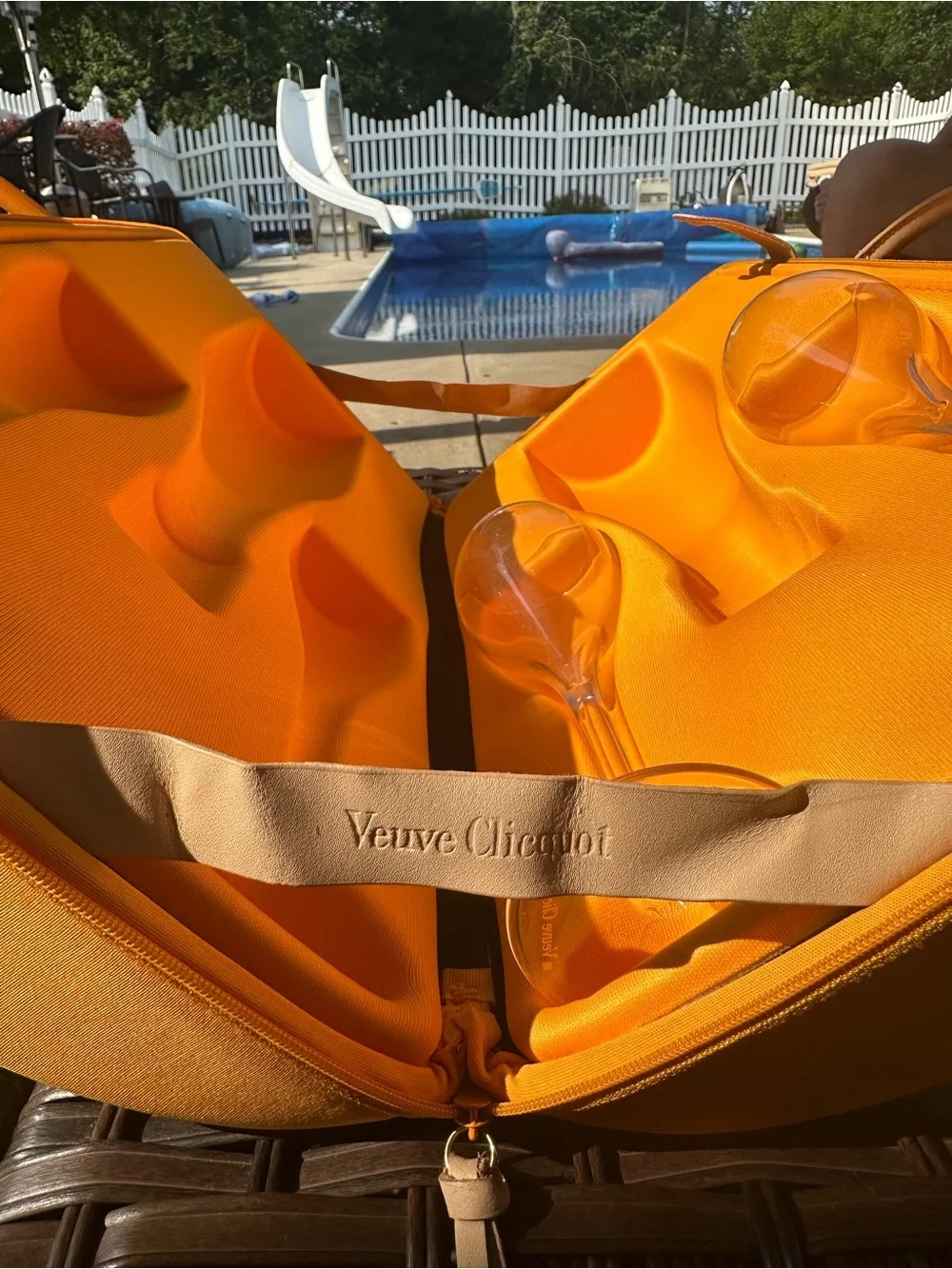 Veuve Clicquot Yellow Champagne Cooler Tote